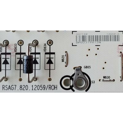 FUENTE DE PODER PARA TV HISENSE / NUMERO DE PARTE 337159 / RSAG7.820.12059/ROH / CQC13134095636 / 12059-C / PANEL HD700X1U91-L1 / HD700X1U92-TAL1B2 / DISPLAY CV700U2-T01 REV:04 / MODELOS 70A6G / 70A6H / 70A65H / 70R6E3 / 70R6E4 / 70RGE4 - Imagen 2